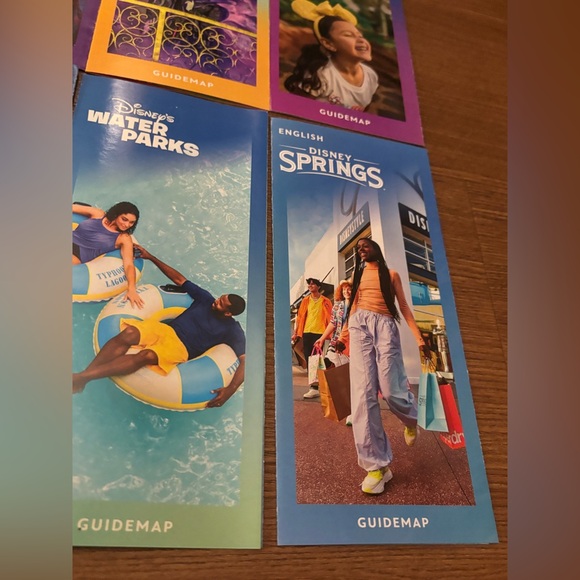 Walt Disney World Summer of 2025 6 Park Map Set Tom Sawyer Island & Riverboat - Picture 5 of 7